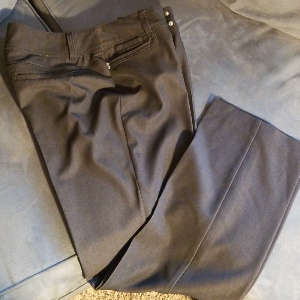 Black casual slacks